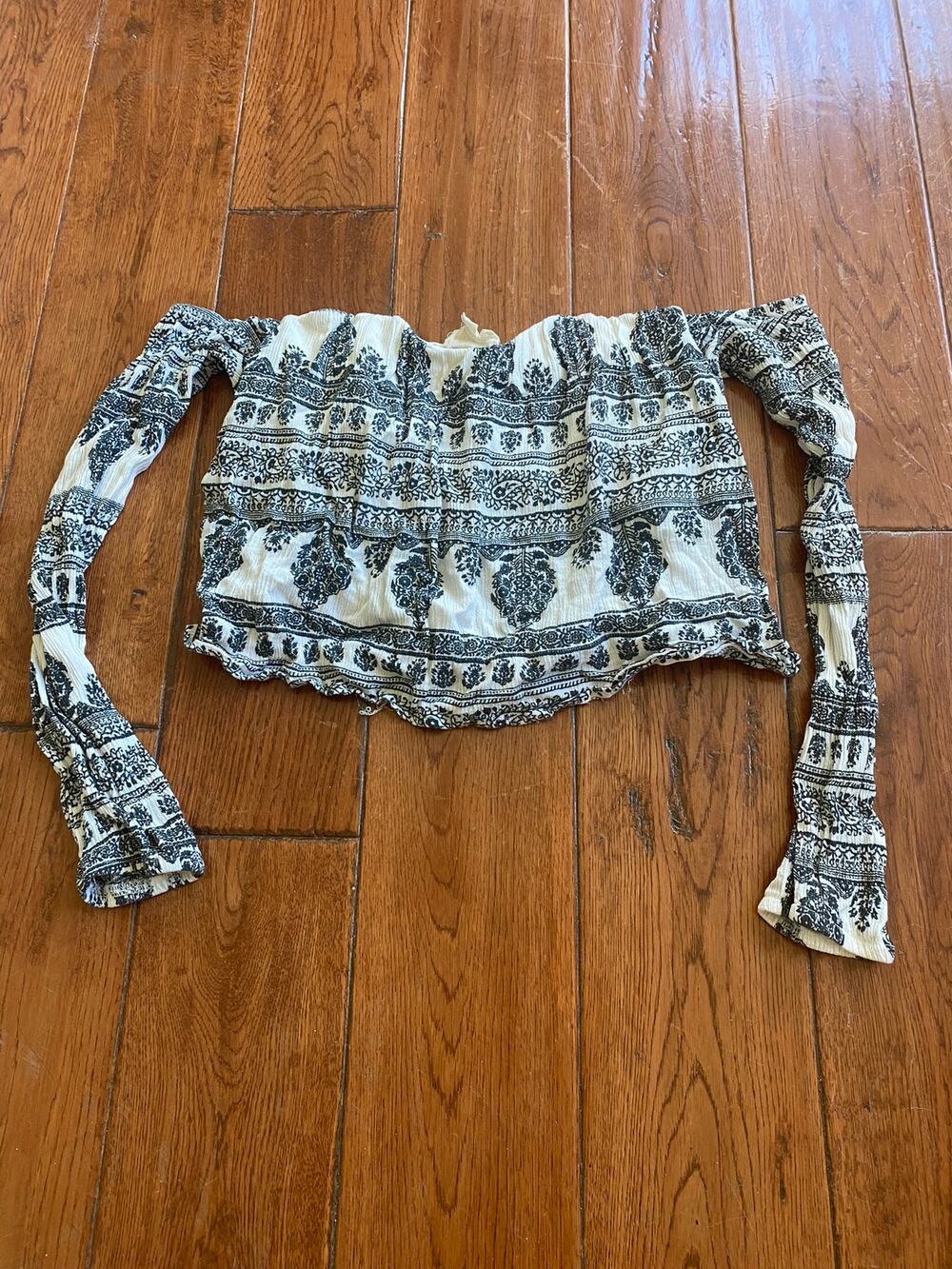 LA Hearts Off the Shoulder Top